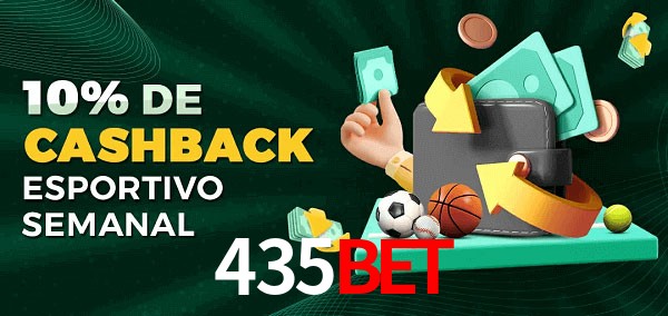10% de bônus de cashback na 435bet
